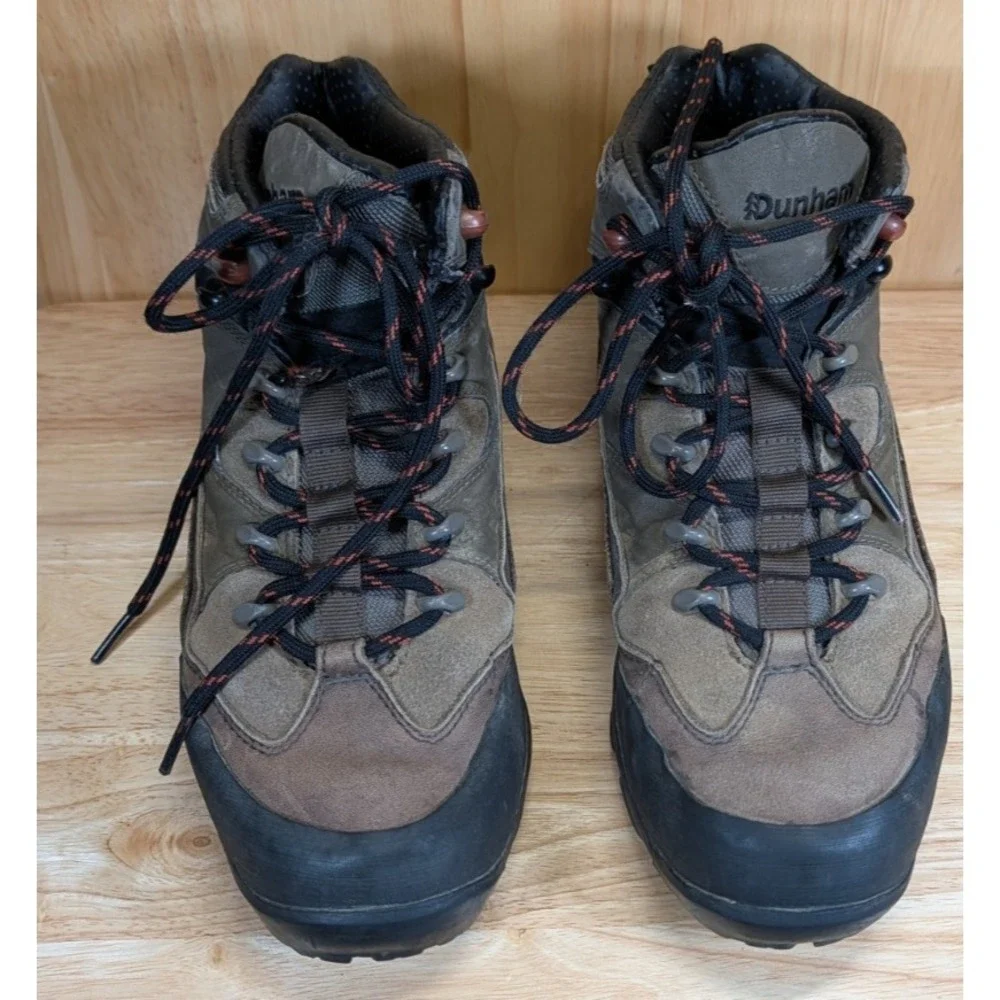 Dunham Cloud‎ Hiking Boots Men's 8.5D Brown Waterproof Trail Outdoor